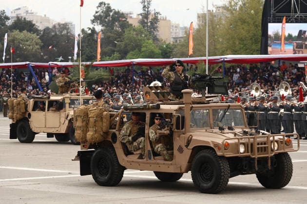 Annual military parade in Chile SANTIAGO, CHILE - SEPTEMBER 19: Members of the army during the annual military parade marking Chilean Army Day - part of the country s independence anniversary celebrations in Santiago, Chile, on Saturday, September 19, 2026. It is the first parade held under the administration of President Jose Antonio Kast. Lucas Aguayo Araos Anadolu Santiago Chile. Editorial use only. Please get in touch for any other usage.  Copyright: x2026xAnadoluxLucasxAguayoxAraosx