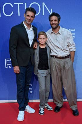 La Rochelle Closing Red Carpet FC Gil Alma, Mahe Beaudon-Kyriacou and Benoit Michel attend the Closing Red Carpet at the 28th La Rochelle Fiction Festival on September 19, 2026 in La Rochelle, France. Photo by Franck Castel ABACAPRESS.COM La Rochelle  Copyright: xCastelxFranck ABACAx