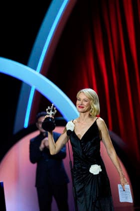 74thSan Sebastian International Film Festival: ˜Naomi Watts - Donostia Award Naomi Watts receives the Donosti Award during 74th San Sebastian International Film Festival at Kursaal Palace on September 19, 2026 in Donostia San Sebastian, Spain Photo by IMAGO MPG Donostia San Sebastian Kursaal Palace Euskadi Spain  Copyright: xMPGx