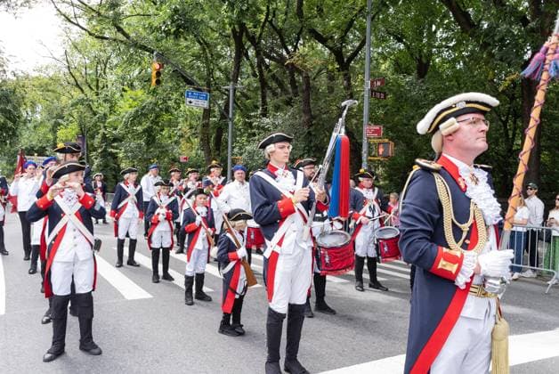 September 19, 2026, New York, New York, USA: Atmosphere as hundreds of participants and spectators attended during German-American Steuben parade on Fifth Avenue, Manhattan in New York, NY on September 19, 2026. New York USA  - ZUMAr339 20260919_znp_r339_047 Copyright: xLevxRadinx