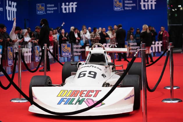 2026 Toronto International Film Festival - Villeneuve: The Rise of a Legend TORONTO, CANADA - SEPTEMBER 19 : A car is seen on display at red carpet ahead of the premiere of Villeneuve: The Rise of a Legend during the 2026 Toronto International Film Festival at Roy Thomson Hall in Toronto, Ontario, Canada on September 19, 2026. Mert Alper Dervis Anadolu Ontario Canada. Editorial use only. Please get in touch for any other usage.  Copyright: x2026xAnadoluxMertxAlperxDervisx