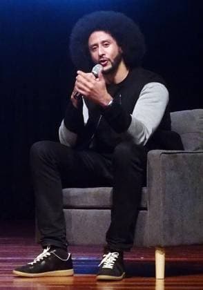 RECORD DATE NOT STATED Colin Kaepernick at in-store appearance for Colin Kaepernick Memoir THE PERILOUS FIGHT Book Launch Celebration, Morehouse College, Atlanta, GA, September 19, 2026. Photo By: Derek Storm Everett Collection Colin Kaepernick Memoir THE PERILOUS FIGHT Book Launch Celebration PUBLICATIONXNOTxINxCANxCHNxFRAxITAxJPNxNORxPOLxRUSxESPxUKxUSA