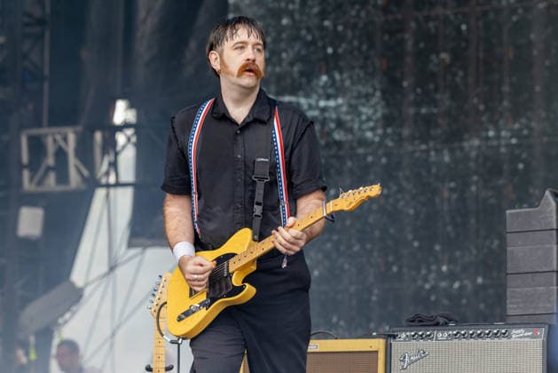 September 19, 2026, Chicago, Illinois, USA: SAM SHIPSTONE of English post-punk band Yard Act during Riot Fest Music Festival in Chicago, Illinois Chicago USA  - ZUMAs135 20260919_zap_s135_013 Copyright: xDanielxDeSloverx