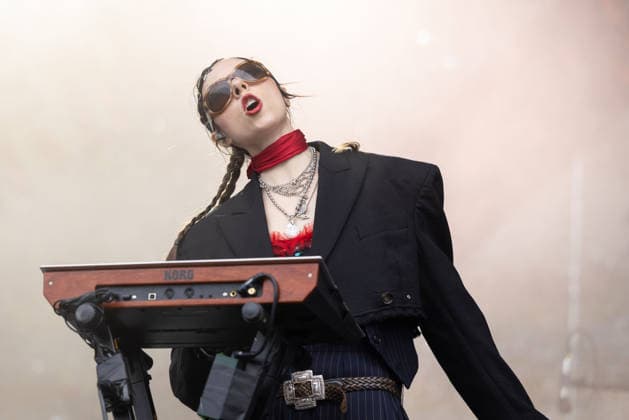 September 19, 2026, Chicago, Illinois, USA: ERICA MANCINI of Gogol Bordello during Riot Fest Music Festival in Chicago, Illinois Chicago USA  - ZUMAs135 20260919_zap_s135_112 Copyright: xDanielxDeSloverx
