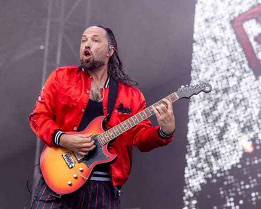 September 19, 2026, Chicago, Illinois, USA: LEO MINTEK of Gogol Bordello during Riot Fest Music Festival in Chicago, Illinois Chicago USA  - ZUMAs135 20260919_zap_s135_123 Copyright: xDanielxDeSloverx