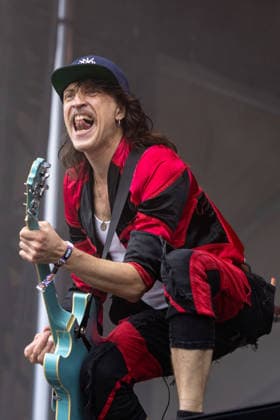 September 19, 2026, Chicago, Illinois, USA: EUGENE HUTZ of Gogol Bordello during Riot Fest Music Festival in Chicago, Illinois Chicago USA  - ZUMAs135 20260919_zap_s135_117 Copyright: xDanielxDeSloverx