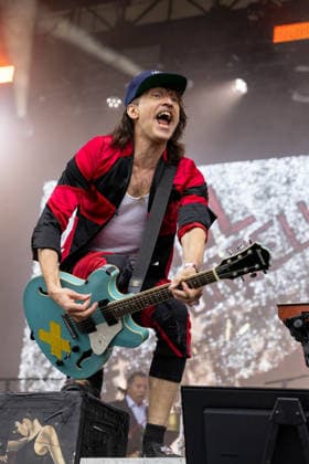 September 19, 2026, Chicago, Illinois, USA: EUGENE HUTZ of Gogol Bordello during Riot Fest Music Festival in Chicago, Illinois Chicago USA  - ZUMAs135 20260919_zap_s135_120 Copyright: xDanielxDeSloverx
