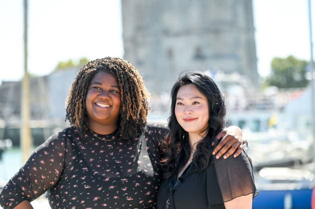 La Rochelle TV Fiction Festival 2026 Photocall September 19, 28th La Rochelle TV Fiction Festival 28th edition of the La Rochelle TV Fiction Festival Photocall for Support Group Fabiola Aladin, Noemie Leduc Vaudry 459780 September 19, 2026 France  Copyright: xBarbaraxNeymanx xStarfacex STAR_459780_657