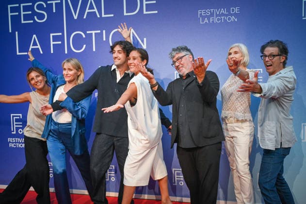 La Rochelle TV Fiction Festival 2026 Red Carpet, September 19, 28th La Rochelle TV Fiction Festival 28th edition of the La Rochelle TV Fiction Festival Closing photocall Julie de Bonat 459787 2026 09 19 France  Copyright: xBarbaraxNeymanx xStarfacex STAR_459787_018