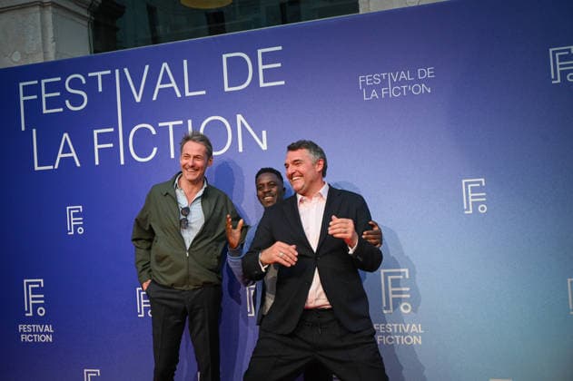 La Rochelle TV Fiction Festival 2026 Red Carpet on September 19, 28th La Rochelle TV Fiction Festival 28th edition of the La Rochelle TV Fiction Festival Closing photocall Arnaud Ducret, Julien Boisselier, Kody Kim 459787 September 19, 2026 France  Copyright: xBarbaraxNeymanx xStarfacex STAR_459787_134