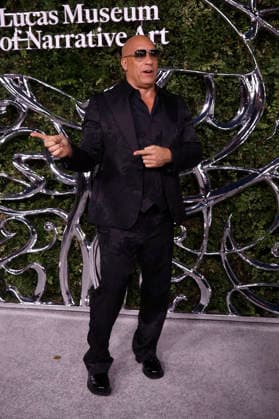 September 19, 2026, Los Angeles, California, USA: Vin Diesel at the Lucas Museum of Narrative Art Opening Night at the Lucas Museum of Narrative Art on Saturday September 19, 2026 in Los Angeles, California. BURT HARRIS BNS PI Los Angeles USA  - ZUMAp124 20260919_zaa_p124_038 Copyright: xBurtxHarrisx