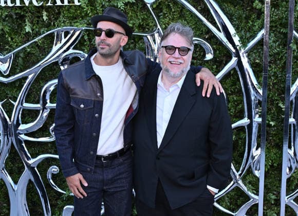 Lucas Museum of Narrative Art Opening Night Jean-Rene and Guillermo del Toro arriving at the Lucas Museum of Narrative Art opening night held at the Lucas Museum of Narrative Art in Los Angeles, Ca. on September 19, 2026. Los Angeles Lucas Museum of Narrative Art California USA Copyright: xStarbuck xAFF-USA.COMx