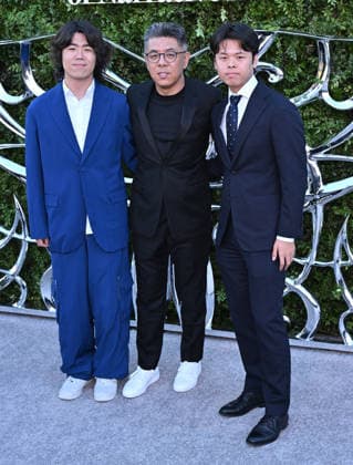 Lucas Museum of Narrative Art Opening Night Mark Mobing Ma, Ma Yansong and George Motong Ma arriving at the Lucas Museum of Narrative Art opening night held at the Lucas Museum of Narrative Art in Los Angeles, Ca. on September 19, 2026. Los Angeles Lucas Museum of Narrative Art California USA Copyright: xStarbuck xAFF-USA.COMx