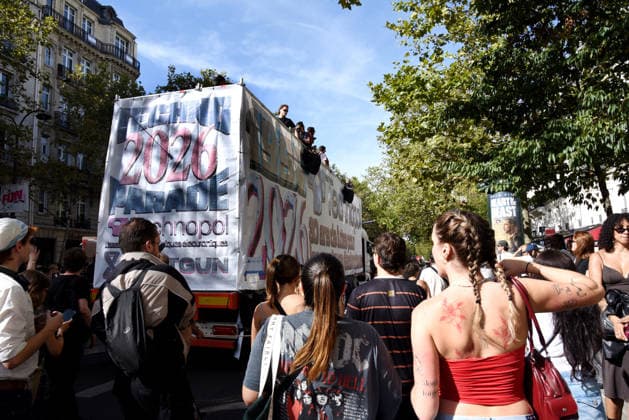 RECORD DATE NOT STATED 2026 Techno Parade - Paris Atmosphere during Techno Parade 2026 in Paris, France on September 19, 2026. Photo by Alain Apaydin ABACAPRESS Paris France  Copyright: xApaydinxAlain ABACAx