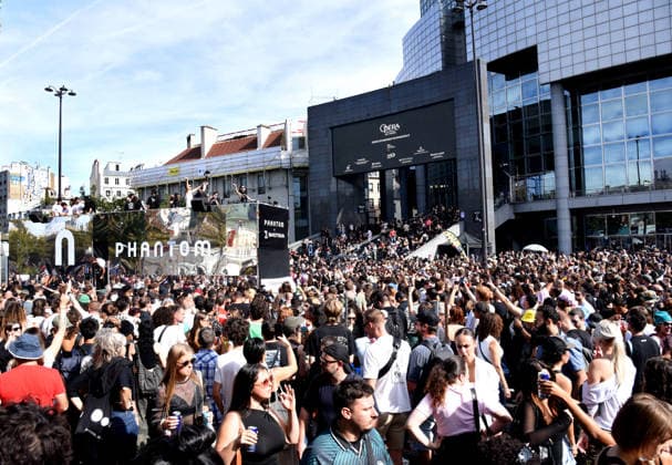 RECORD DATE NOT STATED 2026 Techno Parade - Paris Atmosphere during Techno Parade 2026 in Paris, France on September 19, 2026. Photo by Alain Apaydin ABACAPRESS Paris France  Copyright: xApaydinxAlain ABACAx