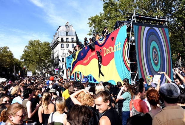 RECORD DATE NOT STATED 2026 Techno Parade - Paris Atmosphere during Techno Parade 2026 in Paris, France on September 19, 2026. Photo by Alain Apaydin ABACAPRESS Paris France  Copyright: xApaydinxAlain ABACAx