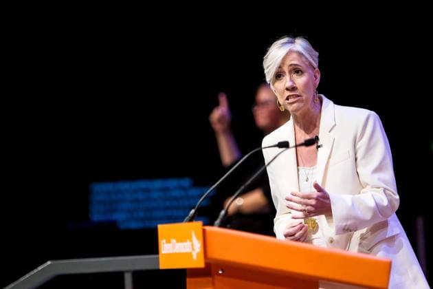 Liberal Democrat Autumn Conference 2026 on Sunday 20 September 2026 Daisy Cooper, Deputy Leader Of The Liberal Democrats And Mp For St Albans addresses the Liberal Democrat Autumn Conference 2026 on Sunday 20 September 2026 at Brighton Centre, Brighton. ., Credit:Julie Edwards Avalon  Copyright: xJuliexEdwardsx xAvalonx 1136696194