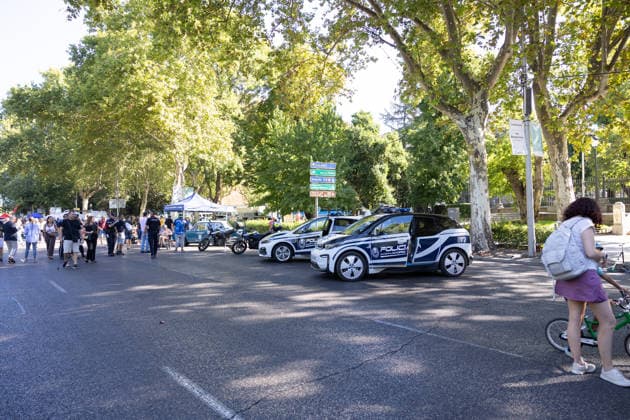 Madrid Celebrates European Mobility Week 2026 Many people are participating in the activities organized for European Mobility Week 2026, on September 20, 2026, in Madrid, Spain. The Atocha-Cibeles corridor, with the Paseo del Prado as its main stage, has become a major public space for celebrating sustainable and inclusive mobility. SEPTEMBER 20, 2026 Jesús Hellí Madrid, Madrid, Spain  Copyright: xJesusxHellinx 7787905