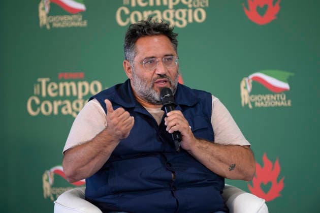 IPA88757231 - Rome Fenix 2026 National Youth Festival: TV host Peppone Calabrese pictured  Copyright: xSTEFANOxCAROFEIx xFOTOGRAMMAx xSTEFANOxCAROFEIx IPA88757231