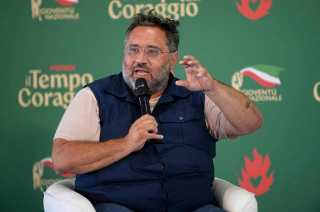 IPA88757232 - Rome Fenix 2026 National Youth Festival: TV host Peppone Calabrese pictured  Copyright: xSTEFANOxCAROFEIx xFOTOGRAMMAx xSTEFANOxCAROFEIx IPA88757232