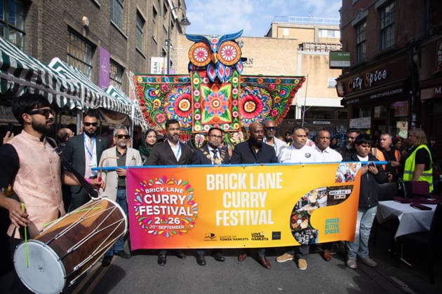 Brick lane Festival 2026 at Brick Lane, London, UK - Sunday 20 September 2026 Performers take part in a parade as part of the Annual Brick lane Festival 2026 in Brick Lane, London, England, UK on Sunday 20 September, 2026., Credit:Justin Ng Avalon UK, England, London, Brick Lane Copyright: xJustinxNgx xAvalonx 1136715078