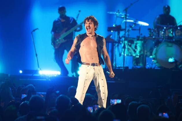Benson Boone inside for iHeartRadio Music Festival Presented by Capital One 2026 - SAT, T-Mobile Arena, Las Vegas, NV, September 19, 2026. Photo By: JA Everett Collection iHeartRadio Music Festival Presented by Capital One 2026 - SAT PUBLICATIONXNOTxINxCANxCHNxFRAxITAxJPNxNORxPOLxRUSxESPxUKxUSA