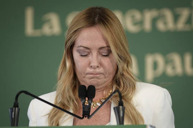 IPP Photo: Marco Mattei, Rome, September 20, 2026, Fenix 2026, National Youth Festival. Pictured: Giorgia Meloni, Prime Minister of the Italian government. Italy Photo Press World Copyright