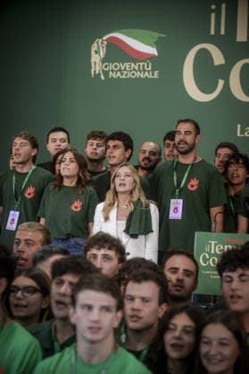IPP Photo: Marco Mattei, Rome, September 20, 2026, Fenix 2026, National Youth Festival. Pictured: Giorgia Meloni, Prime Minister of the Italian government. Italy Photo Press World Copyright
