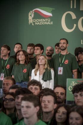 IPP Photo: Marco Mattei, Rome, September 20, 2026, Fenix 2026, National Youth Festival. Pictured: Giorgia Meloni, Prime Minister of the Italian government. Italy Photo Press World Copyright
