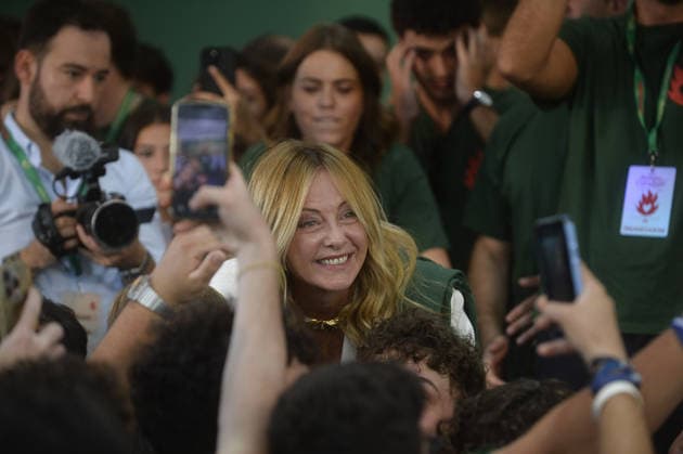IPP Photo: Marco Mattei, Rome, September 20, 2026, Fenix 2026, National Youth Festival. Pictured: Giorgia Meloni, Prime Minister of the Italian government. Italy Photo Press World Copyright