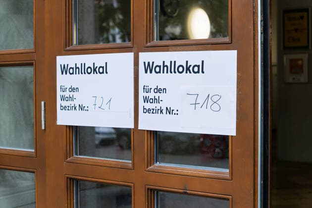 Berlin, September 20, 2026—Today, Sunday, elections will be held for the 20th Berlin House of Representatives and the district councils. Polling places for electoral districts 718 and 721 (Schmargendorf)