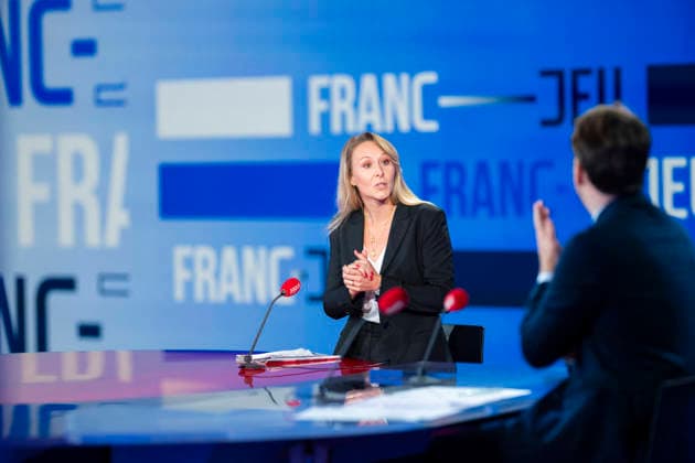 Marion Marechal Le Pen on Franc-Jeu - Paris Marion Marechal Le Pen during an interview for Franc Jeu on France 2 channel in Paris, France on September 20, 2026. Photo by Eliot Blondet ABACAPRESS.COM Paris France France  Copyright: xBlondetxEliot ABACAx