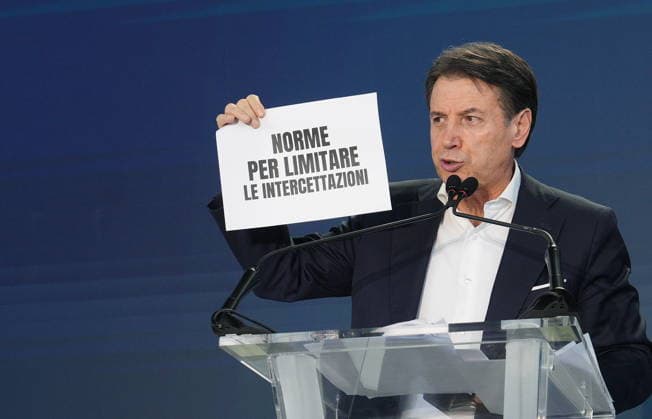 IPA88764288 - Milan, September 20, 2026: Nova Parola Event at Italia dei 5 Stelle —Closing Remarks by Giuseppe Conte  Copyright: xDuilioxPiaggesix xDuilioxPiaggesix IPA88764288