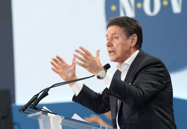 IPA88764309 - Milan, September 20, 2026: Nova Parola Event at Italia dei 5 Stelle — Closing Remarks by Giuseppe Conte  Copyright: xDuilioxPiaggesix xDuilioxPiaggesix IPA88764309