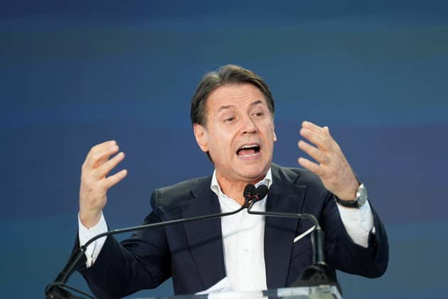 IPA88764310 - Milan, September 20, 2026 — Nova Parola Event at Italia dei 5 Stelle — Closing Remarks by Giuseppe Conte  Copyright: xDuilioxPiaggesix xDuilioxPiaggesix IPA88764310