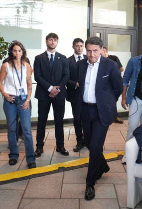 IPA88764337 - Milan, September 20, 2026: Nova Parola Event at the Five Star Movement s Italia dei 5 Stelle —Closing Remarks by Giuseppe Conte  Copyright: xDuilioxPiaggesix xDuilioxPiaggesix IPA88764337