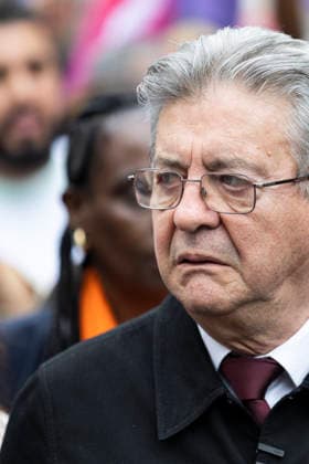 Demonstration Against Police Violences and Impunity - Paris French left-wing party La France Insoumise (LFI) founder and candidate in France’s 2027 presidential election Jean-Luc Melenchon takes part in a march against the bill dubbed the permis de tuer (license to kill), which would grant police and gendarmes a presumption of legitimate self-defence when using firearms, called by a coalition including Amnesty International France, the Ligue des droits de l Homme (Human Rights League) and the SAVE collective, in Paris, on September 20, 2026.Photos by Jeremy Paoloni ABACAPRESS.COM Paris France  Copyright: xPaolonixJeremy ABACAx