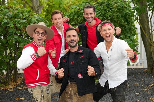 ZDF Fernsehgarten 2026: The band Mountain Crew at the ZDF Fernsehgarten, themed Oktoberfest, on September 20, 2026, in Mainz, Rhineland-Palatinate