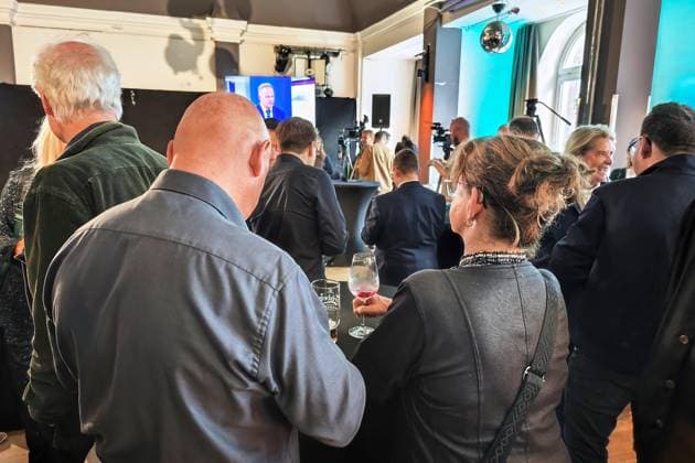 Schwerin, Mecklenburg-Western Pomerania, Germany, September 20, 2026; Schleebusch Dance Studio: CDU election party for the 2026 state election in Mecklenburg-Western Pomerania; party supporters around 5:30 p.m. Copyright: xdtsxNachrichtenagenturx dts_135373
