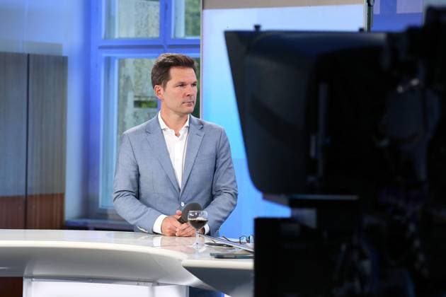 Berlin, Germany, September 20, 2026 Berlin House of Representatives 2026 Election Steffen Krach, SPD, at the ARD Election Studio Copyright: xdtsxNachrichtenagenturx dts_135412