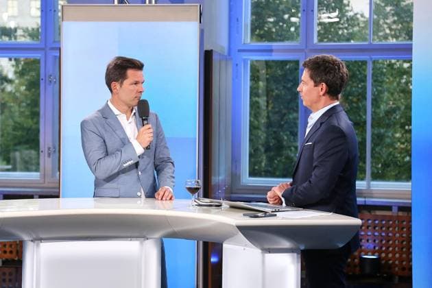 Berlin, Germany, September 20, 2026 Berlin House of Representatives 2026 Election Steffen Krach, SPD, at the ARD Election Studio Copyright: xdtsxNachrichtenagenturx dts_135413