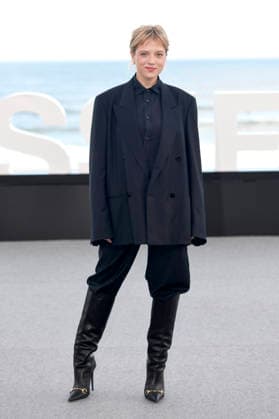 Jella Haase at the photo call for the movie *Krux* at the 74th San Sebastián International Film Festival (Festival Internacional de Cine de San Sebastián) on the Kursaal Terrace in San Sebastián, September 20, 2026 Foto:xC.xNiehausx xFuturexImagex krux_6816