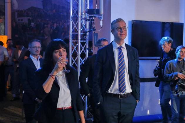 Berlin, Germany, September 20, 2026 Berlin House of Representatives 2026 Election: Elif Eralp (The Left) and Stefan Evers (CDU) on ARD Copyright: xdtsxNachrichtenagenturx dts_135450