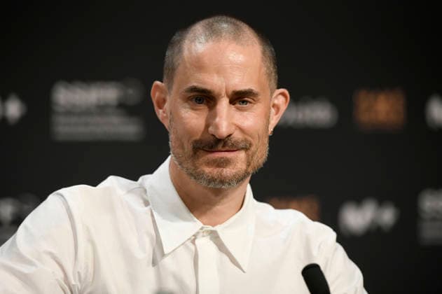 Clemens Schick at the press conference for the film *Krux* at the 74th San Sebastián International Film Festival (Festival Internacional de Cine de San Sebastián) at the Kursaal in San Sebastián, September 20, 2026 Foto:xC.xNiehausx xFuturexImagex krux_6906