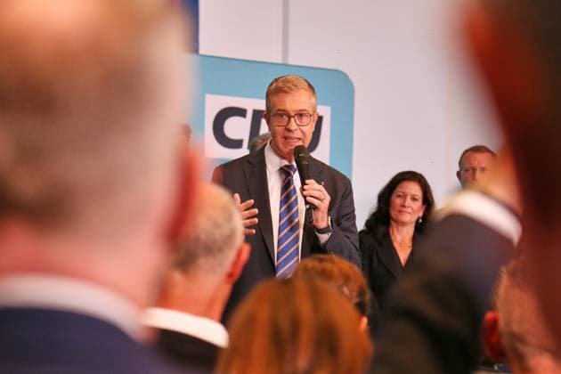 Berlin, Germany, September 20, 2026 Berlin House of Representatives 2026 Election Stefan Evers at the CDU election party Copyright: xdtsxNachrichtenagenturx dts_135478