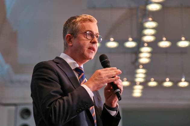 Berlin, Germany, September 20, 2026 Berlin House of Representatives 2026 Election Stefan Evers at the CDU election party Copyright: xdtsxNachrichtenagenturx dts_135479