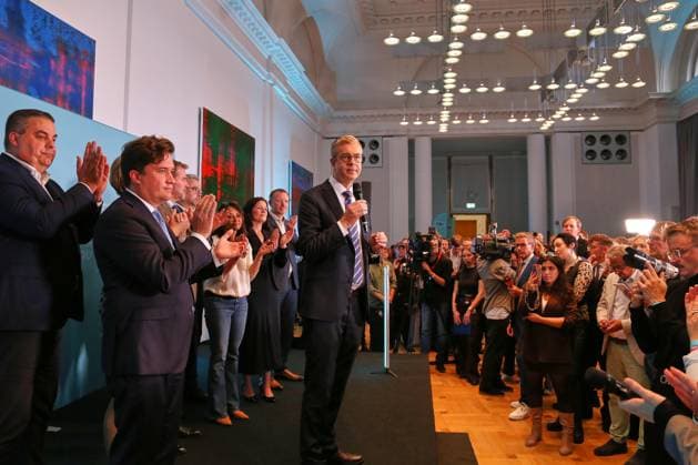 Berlin, Germany, September 20, 2026 Berlin House of Representatives 2026 Election Stefan Evers at the CDU election party Copyright: xdtsxNachrichtenagenturx dts_135480
