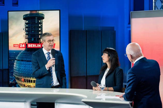 Berlin, September 20, 2026—Elections for Berlin’s 20th House of Representatives and the district councils are taking place today, Sunday. Elif Eralp of Die Linke and Stefan Evers of the CDU are guests on RBB’s Abendschau.