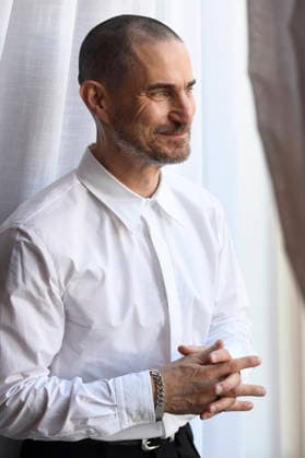 Clemens Schick from the Krux Cast during an exclusive photo shoot at the 74th San Sebastián International Film Festival (Festival Internacional de Cine de San Sebastián) at the Hotel Maria Cristina in San Sebastián, September 20, 2026 Foto:xC.xNiehausx xFuturexImagex krux_6935
