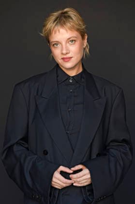 Jella Haase from the Krux Cast during an exclusive photo shoot at the 74th San Sebastián International Film Festival (Festival Internacional de Cine de San Sebastián) at the Hotel Maria Cristina in San Sebastián, September 20, 2026 Foto:xC.xNiehausx xFuturexImagex krux_6940